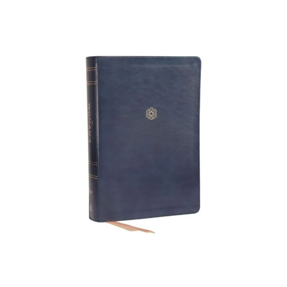 No Brand - Niv the Woman's Study Bible Leathersoft Blue Full- Blue